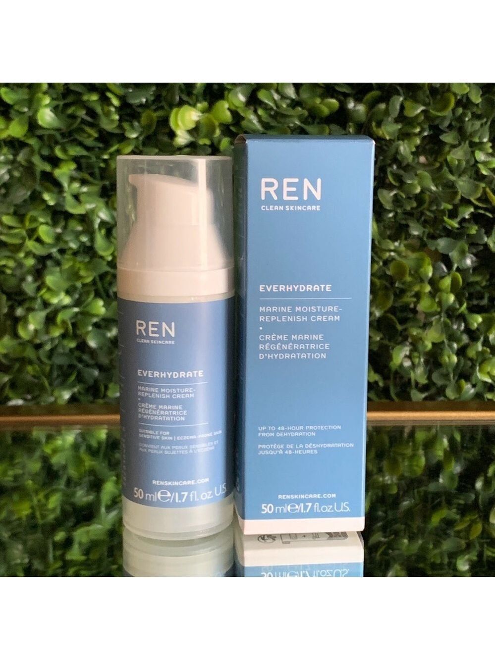 REN Skincare Everhydrate Marine Moisture Replenish Cream | NEW | 50mL | BNIB